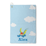 Flying a Dragon Waffle Weave Golf Towel (Personalized)