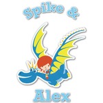 Flying a Dragon Graphic Decal - Small (Personalized)