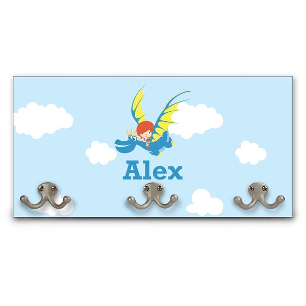 Custom Flying a Dragon Wall Mounted Coat Rack (Personalized)