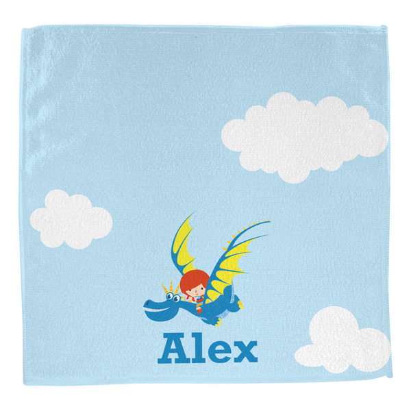 Flying a Dragon Washcloth - Front - No Soap