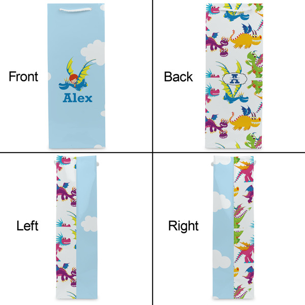 Flying a Dragon Wine Gift Bag - Gloss - Approval