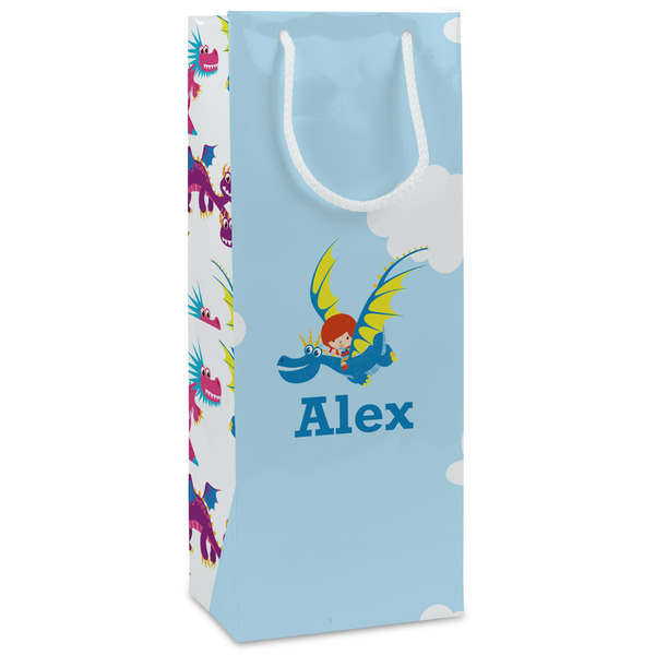 Custom Flying a Dragon Wine Gift Bags (Personalized)