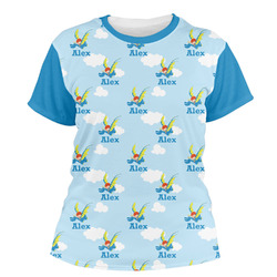 Flying a Dragon Women's Crew T-Shirt (Personalized)