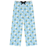 Flying a Dragon Womens Pajama Pants - M (Personalized)