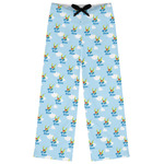 Flying a Dragon Womens Pajama Pants - L (Personalized)