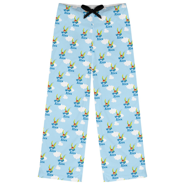 Custom Flying a Dragon Womens Pajama Pants - L (Personalized)