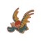 Flying a Dragon Wooden Sticker Medium Color - Main