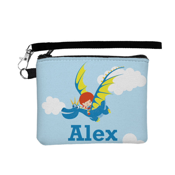 Custom Flying a Dragon Wristlet ID Case w/ Name or Text