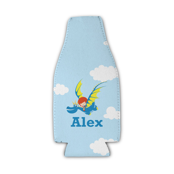 Custom Flying a Dragon Zipper Bottle Cooler (Personalized)