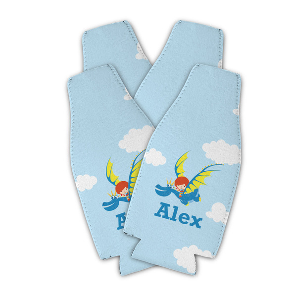 Flying a Dragon Zipper Bottle Cooler - Set of 4 - PARENT MAIN (flat)