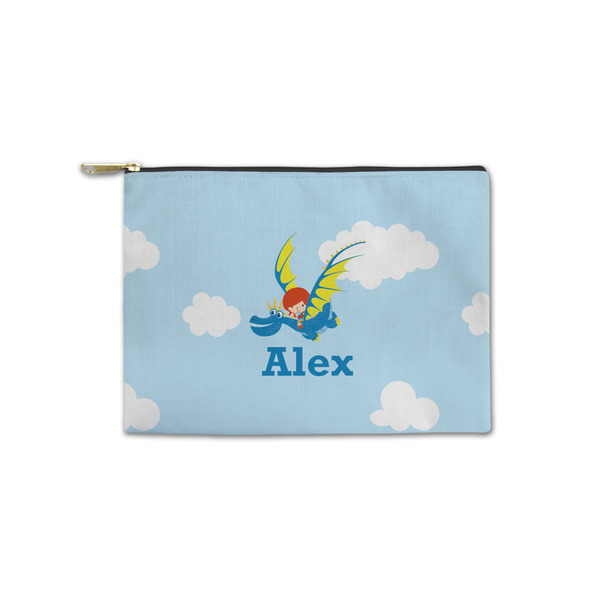 Custom Flying a Dragon Zipper Pouch - Small - 8.5"x6" (Personalized)