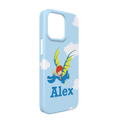 Flying a Dragon iPhone Case - Plastic - iPhone 13 (Personalized)