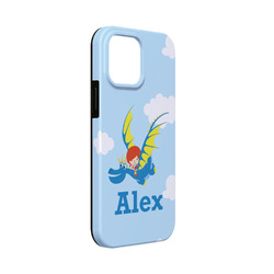 Flying a Dragon iPhone Case - Rubber Lined - iPhone 13 Mini (Personalized)