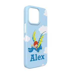 Flying a Dragon iPhone Case - Plastic - iPhone 13 Pro (Personalized)