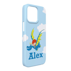 Flying a Dragon iPhone Case - Plastic - iPhone 13 Pro Max (Personalized)