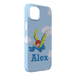 Flying a Dragon iPhone Case - Plastic - iPhone 14 Plus (Personalized)