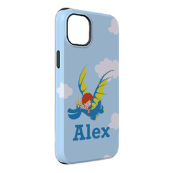 Flying a Dragon iPhone Case - Rubber Lined - iPhone 14 Plus (Personalized)