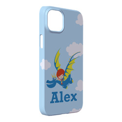 Flying a Dragon iPhone Case - Plastic - iPhone 14 Pro Max (Personalized)