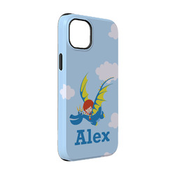 Flying a Dragon iPhone Case - Rubber Lined - iPhone 14 Pro (Personalized)