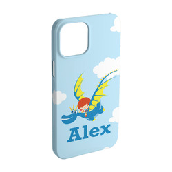 Flying a Dragon iPhone Case - Plastic - iPhone 15 (Personalized)