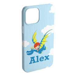 Flying a Dragon iPhone Case - Plastic - iPhone 15 Plus (Personalized)