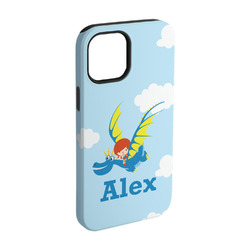 Flying a Dragon iPhone Case - Rubber Lined - iPhone 15 (Personalized)
