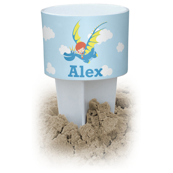Custom Flying a Dragon Beach Spiker Drink Holder (Personalized)