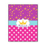 Sparkle & Dots Wood Print - 11x14 (Personalized)