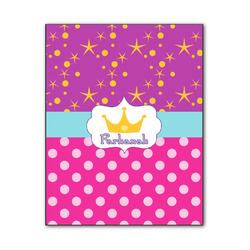 Sparkle & Dots Wood Print - 11x14 (Personalized)