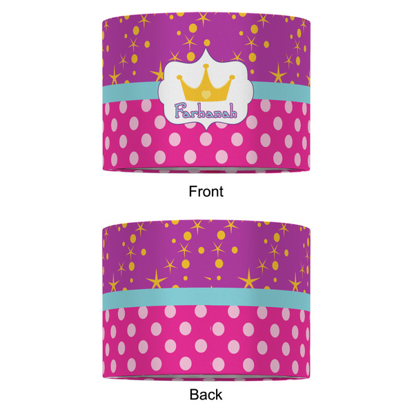Sparkle & Dots 12" Drum Lampshade - APPROVAL (Fabric)