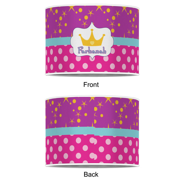 Sparkle & Dots 12" Drum Lampshade - APPROVAL (Poly Film)