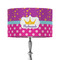 Sparkle & Dots 12" Drum Lampshade - ON STAND (Fabric)