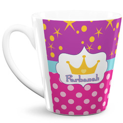 Sparkle & Dots 12 Oz Latte Mug (Personalized)
