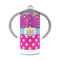 Sparkle & Dots 12 oz Stainless Steel Sippy Cups - FRONT