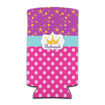 Sparkle & Dots Can Cooler (tall 12 oz) (Personalized)
