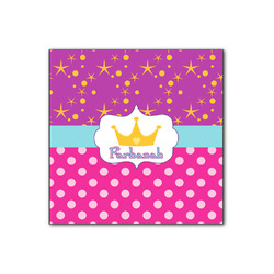 Sparkle & Dots Wood Print - 12x12 (Personalized)