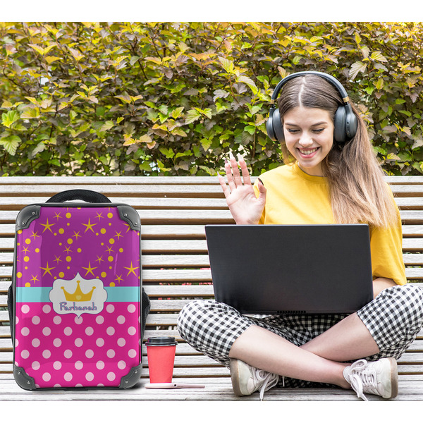 Sparkle & Dots 15" Backpack - LIFESTYLE