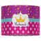Sparkle & Dots 16" Drum Lampshade - FRONT (Fabric)