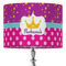 Sparkle & Dots 16" Drum Lamp Shade - Fabric (Personalized)