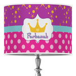 Sparkle & Dots 16" Drum Lamp Shade - Poly-film (Personalized)