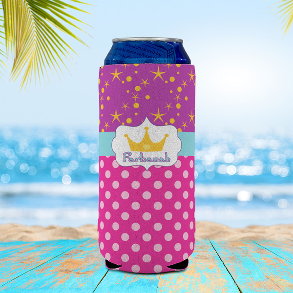 Sparkle & Dots 16oz Can Sleeve - LIFESTYLE