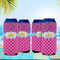 Sparkle & Dots 16oz Can Sleeve - Set of 4 - LIFESTYLE