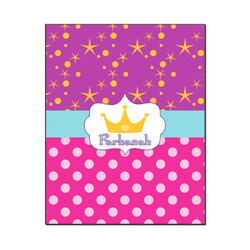 Sparkle & Dots Wood Print - 16x20 (Personalized)