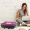 Sparkle & Dots 18" Laptop Briefcase - LIFESTYLE