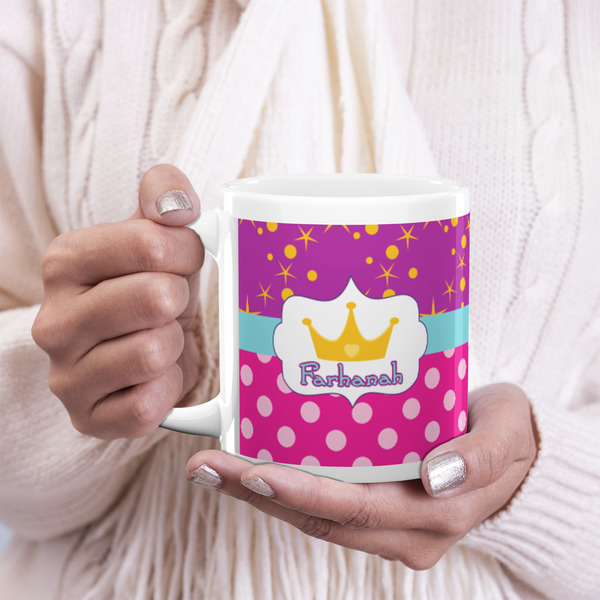Sparkle & Dots 20oz Coffee Mug - LIFESTYLE