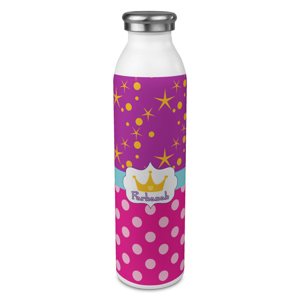 Custom Sparkle & Dots 20oz Stainless Steel Water Bottle - Full Print (Personalized)
