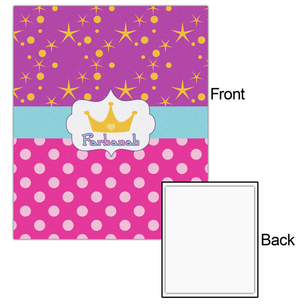 Sparkle & Dots 20x24 - Matte Poster - Front & Back