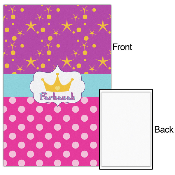 Sparkle & Dots 20x30 - Matte Poster - Front & Back