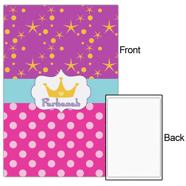 Sparkle & Dots 24x36 - Matte Poster - Front & Back