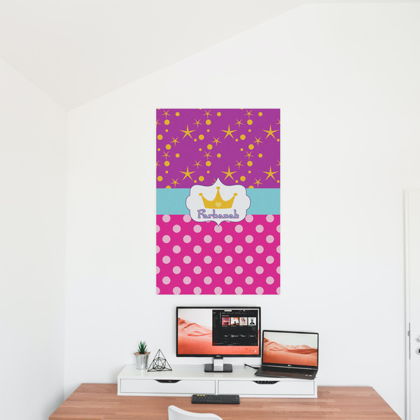 Sparkle & Dots 24x36 - Matte Poster - On the Wall